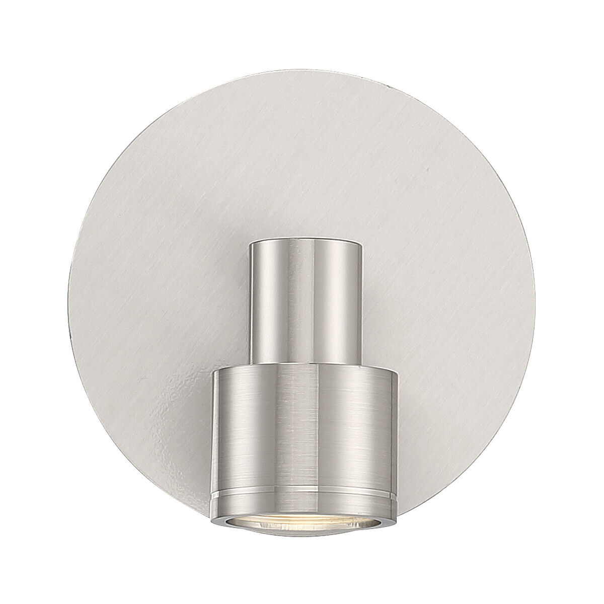 Lincoln LED 6 inch Brushed Steel Flush Mount Ceiling Light